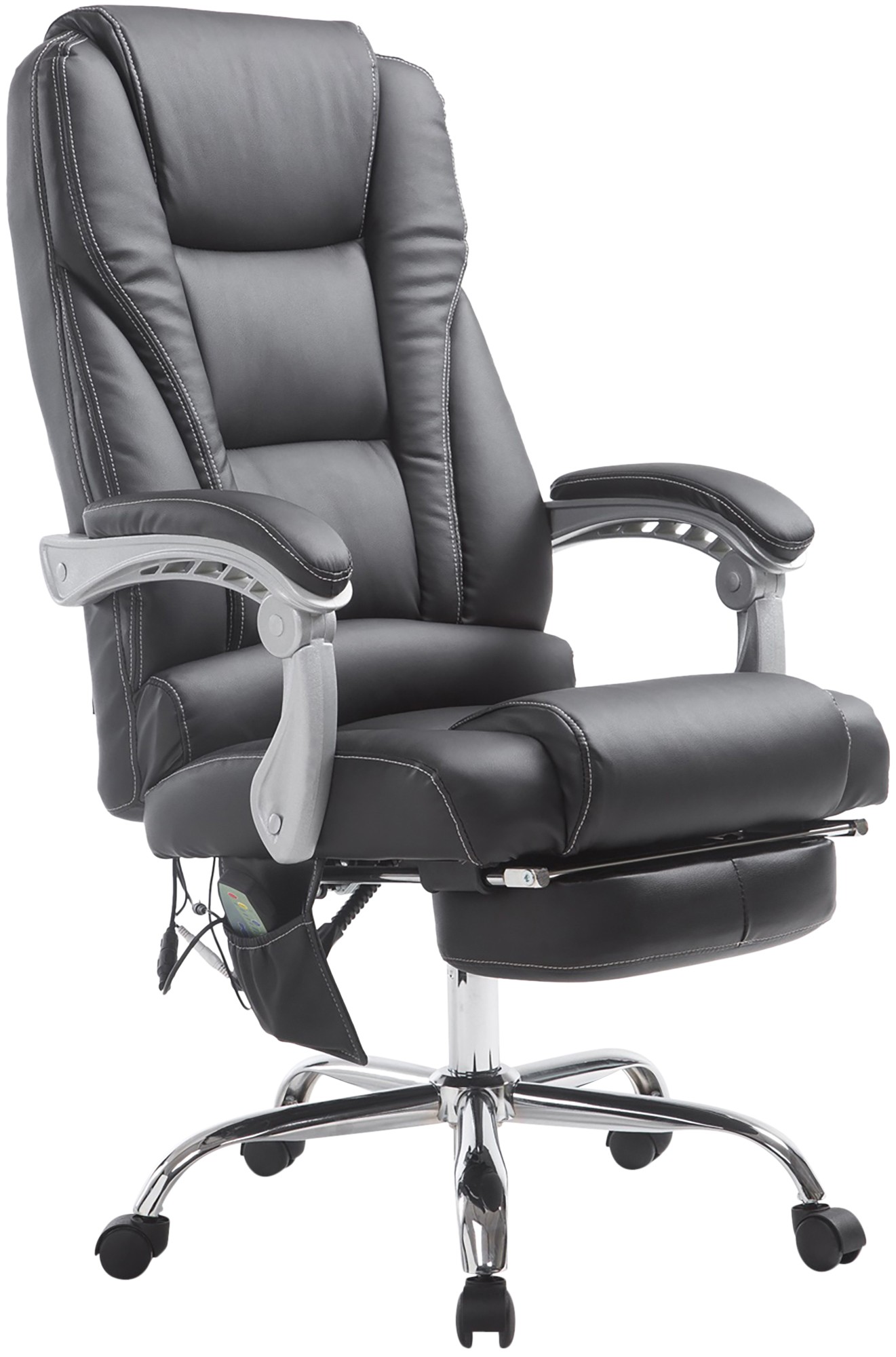 Pacific bureaustoel met massagefunctie V2 kunstleer